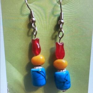 Colorful Beaded Earrings